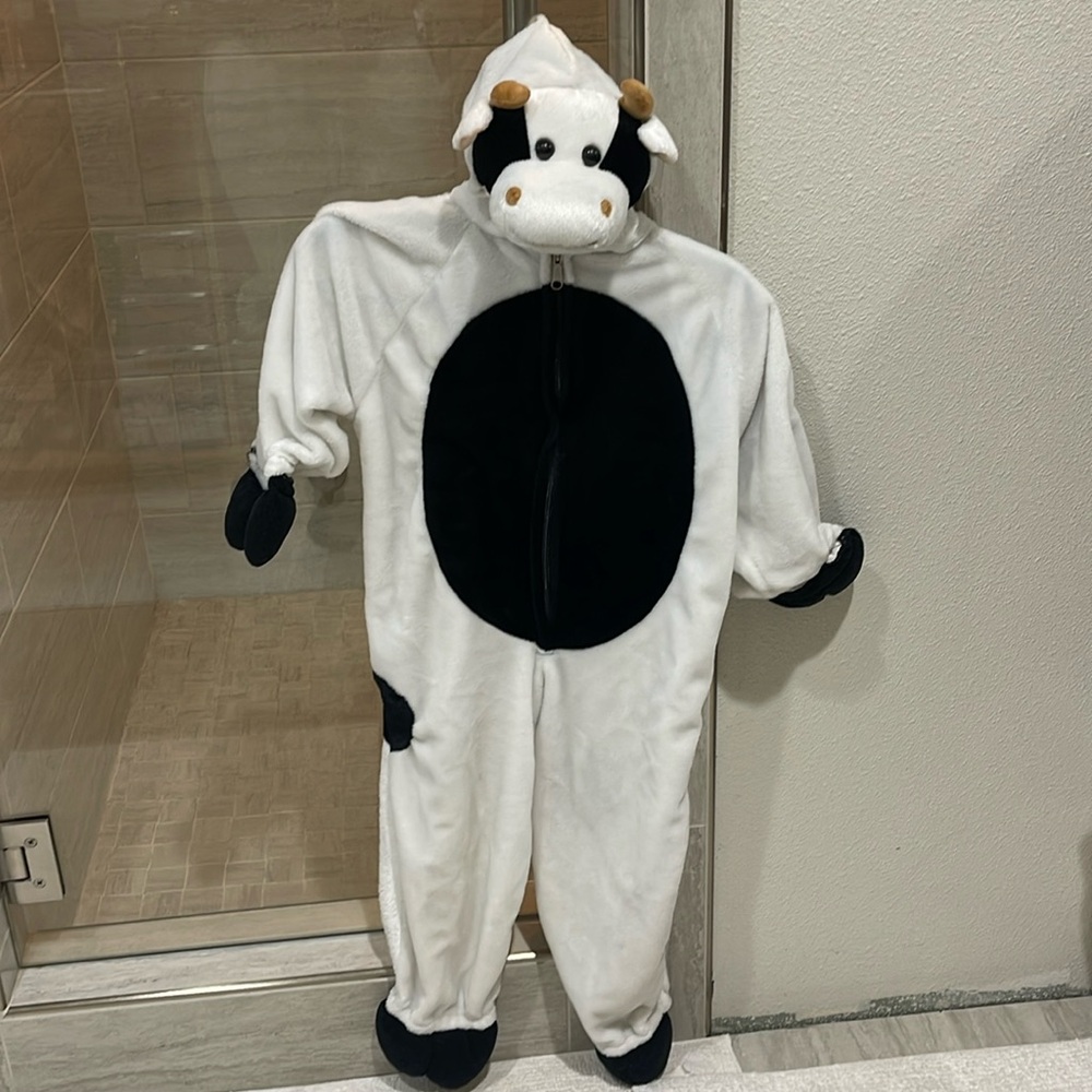 Cute cow cuddly Halloween costume